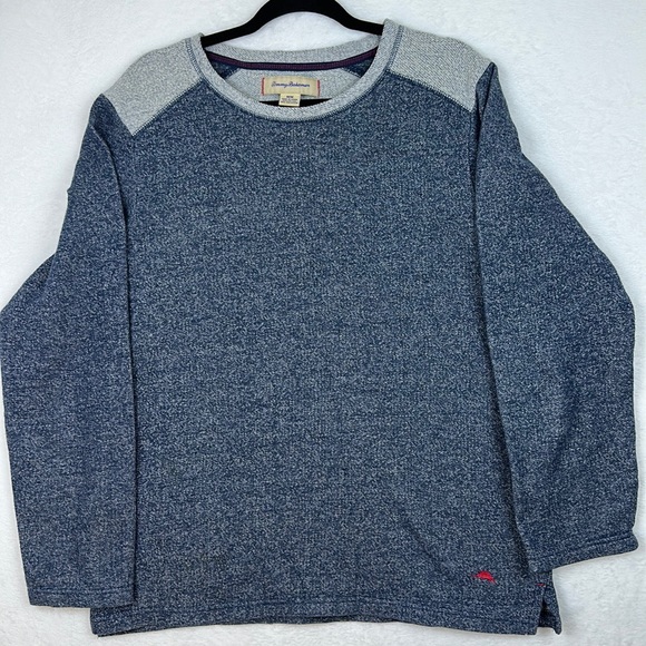 Tommy Bahama Men’s Sweater Blue Gray Size Medium - Picture 1 of 10